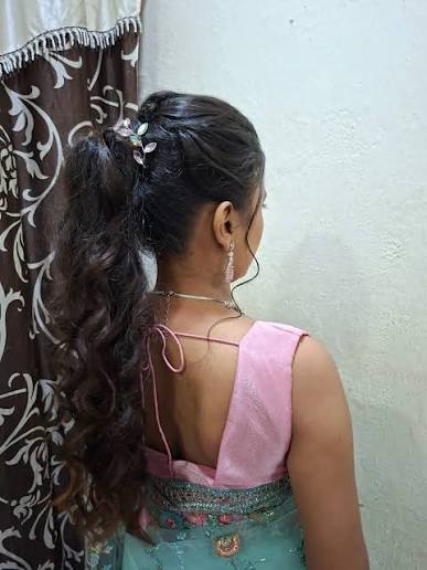 Festive High Ponytail
