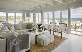 Ampelmann A Workplace Concept That Reflects The Company S Innovative And Energizing Character Beach House Living Room Marthas Vineyard Interior Design Beach House Interior