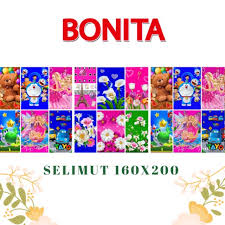 Selimut bonita lovely princess 3d. Selimut Bonita Disperse Original 160x200 Shopee Indonesia