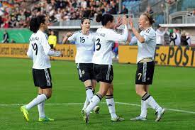 26.03.13 20:45 in nürnberg (live in der ard) in vier tagen geht's schon wieder gegen. Dfb Frauen 17 0 Rekordsieg Gegen Kasachstan Hfv Online De