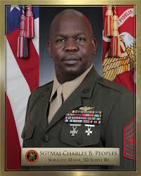 Sergeant Major Charles Peoples > 3d Marine Logistics Group > Leader's bio