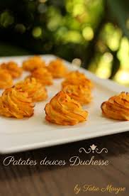 Les Patates Douces Duchesse L Accompagnement Ideal Et Original Recette Recette Patate Douce Et Recettes De Cuisine