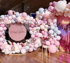 Balloon Circle Girl Baby Shower Decorations Birthday Party Theme Decorations Balloon Display