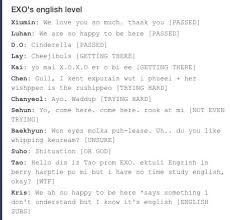 Tao S Translation Hello This Is Tao From Exo Speaking English Is Very Important To Me But I Don T Have Time To Study English Okay Kpop Exo Exo Exo Imagines