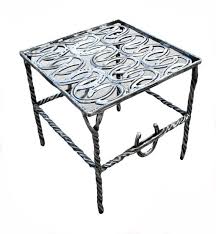 Horseshoe Table Horseshoe Decor Horse Decor Welding Projects