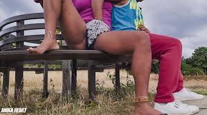 In a PUBLIC PARK - I Seduced a Guy and Let Him Touch My PUSSY