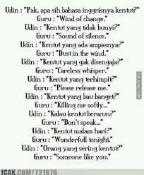 Bhs Inggris Ungkapan Lucu Kutipan Lucu Teks Lucu