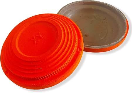 Amazon.com: Biodegradable Clay Pigeons 108-Pack, 108mm Standard Skeet &  Trap Shooting Targets, High-Visibility Orange Eco-Friendly Shattering Disc  Refill