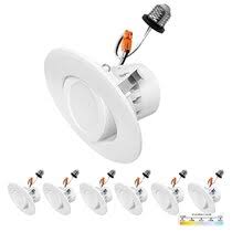 Replace your existing can lighting with new, retrofit led downlights. 4 4 9 Recessed Lighting Kits You Ll Love In 2021 Wayfair
