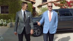 Manning averages slighly more yards/attempt (7.7 to 7.5); Peyton And Tom Brady Attempt To Break Into Jim Nantz S Estate Espn Video