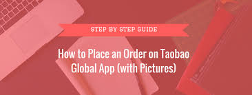 If not, clicking on this button will take you to a popup that allows you to set. How To Place An Order On Taobao Global App æ·˜å®lite