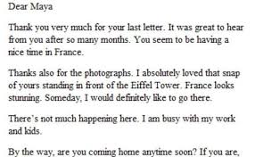 On e is the long or formal. How To Write An Informal Letter Invitation And An E Cute766