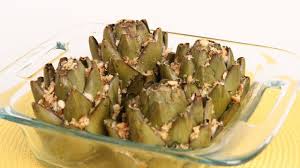 Stuffed Artichokes Recipe Laura Vitale Laura In The Kitchen Episode 897 Artichoke Recipes Artichoke Recipes
