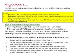 A null hypothesis example looks like the sample sentences below. How To Write A Research Hypothesis