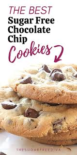 Add egg substitute, water, and vinegar and mix briefly. The Best Sugar Free Chocolate Chip Cookies Recipe