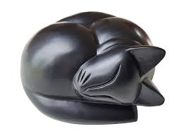 Dog and cat urns for ashes. Sleeping Cat Casket Memorial Wood Pet Crematorium