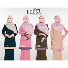 Pink belacan atau nama asalnya dusty pink masih mendapat tempat sebagai warna baju raya tahun ini. Baju Kurung Leesa Byreefa Collection Deep Green Pink Belacan Olive Green Nude Choc Shopee Malaysia