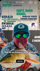 Raleigh Bass & Saltwater Expo, Jan 10,11,12 @ NC State Fairgrounds, Come  see Captain Dave Hegel & industry giants!Boats, Tackle & outdoor gear. ,  #raleighbassandsaltwaterexpo , #makeitaparker ...