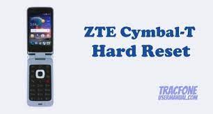 Nos gustaría presentar los tipos de bloqueos que puede tener . How To Hard Reset Factory Reset Tracfone Zte Cymbal T Z353vl