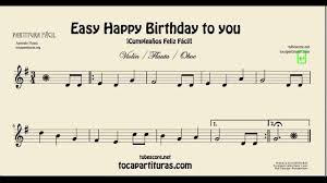 Lind level 2, late beginner pages: Beginner Happy Birthday Sheet Music Easy 48 Happy Birthday To You Easy Sheet Music For Flute Violin Happy Birthday Music Music Happy Happy Birthday To You