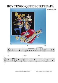 Hoy Tengo Que Decirte Papa Timbiriche Letras Y Acordes Andy Gibb Papa