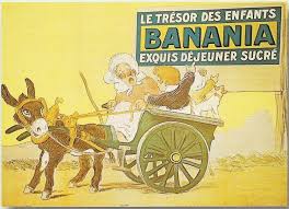 Affiche 50x70cm Pub Chocolat Chocolat Banania Tresor Des Enfants Affiches Anciennes Publicites Retros Banania