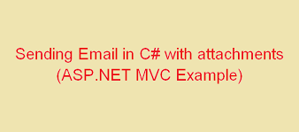 Entdecke rezepte, einrichtungsideen, stilinterpretationen und andere ideen zum ausprobieren. C Send Email In Asp Net Mvc C With Attachments Qa With Experts
