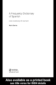 Daftar kumpulan lagu barat romantis saat jatuh cinta falling in love terbaik sepanjang masa untuk yang jatuh cinta. Pdf A Frequency Dictionary Of Spanish Plaisir Mortel Academia Edu