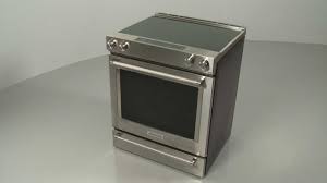 kitchenaid electric slide in range