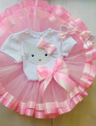 1st Birthday Hello Kitty Birthday Dress For 1 Year Old Pin On Layna June