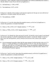 They are bought by males and females in the ratio of 2:1. In Exercises 1 And 2 Find The P Value For The Chegg Com