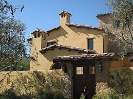 Modern stucco is used as an exterior cement plaster wall covering. Exterior Stucco All About Santa Barbara Finish Color Coat Stucco