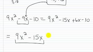 Worksheet will open in a new window. Factoring Practice Factoring Trinomials I Leading Coefficient Not 1 Youtube