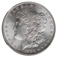 Morgan Dollars 1883 S One Dollar Ms Silver Dollar Value