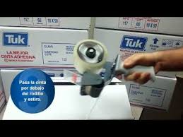 Como Cargar Tu Despachador Con Cinta De Empaque Youtube