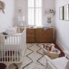 A block colour will make a refreshing change and become the focal point of the nursery scheme. Top 10 Small Nursery Ideas