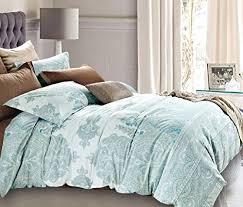 Crayola® reversible solid full/queen comforter set in violet/purple. Bohemian Paisley Duvet Quilt Cover Light Purple Boho Chic 100 Percent Cotton Bedding Set Oriental Indian Style Tapestry Print In King Or Full Queen Size Queen Aqua Buy Online In Bermuda At Bermuda Desertcart Com