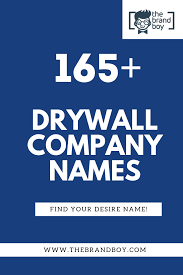465 Catchy Drywall Company Names Thebrandboy Com Daycare Names Company Names Childcare Business