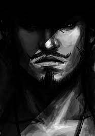 Mihawk wallpaper black and white. Juraquille Mihawk Japanese One Piece Cosplayers At Tokyo Dome