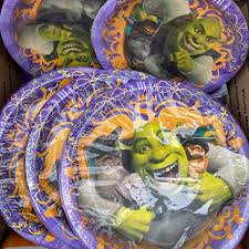 You are looking at a picture of some shrek lollipops. Disney Party Supplies Disney Shrek Party Box Poshmark