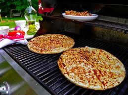 Pin By The Army Mom On Treats And Recipes To Try Grilled Pizza Boboli Pizza Pellet Grill Recipes