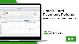 How to refund a credit card payment. Credit Card Payment Refund New In Quickbooks Desktop Mac 2021 Youtube