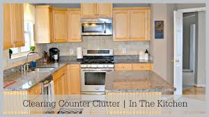 kitchen countertop organization in