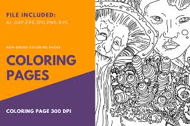 Color this scary chucky coloring page for halloween. Halloween Scary Mushroom Coloring Page Graphic By Stanosh Creative Fabrica