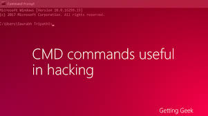 Windows hacking command that nobody not going to tell you freely. 8 Best Cmd Commands Used In Hacking That You Should Know About Getting Geek
