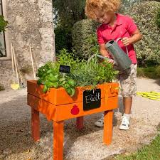 Carre Potager Enfant Foreststyle Marguerite 40 X 50 X H 46 Cm Jardin Pour Enfants Carre Potager
