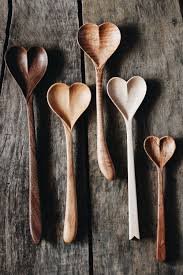 Wooden Heart Spoons Love Spoon Hand Carved Heart Spoon Etsy Wood Spoon Carving Wooden Hearts Hand Carved Wooden Spoons
