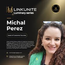 ✨LinkUnite Member Luminary Spotlight, the one and only Michal Perez ✨ We're  thrilled to feature Michal Perez, Head of Customer Success at Ongage, in  our LinkUnite Luminary Series, a celebration of powerful