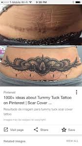 Tummy tuck surgery doesn't have any effect on the skin above the belly button, so if you're trying to conceal a stretch mark in the mid abdomen/stomach area a single belly tattoo is a popular strategy. Pin On Tattoo