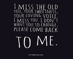 Come Back To Me Love Quotes